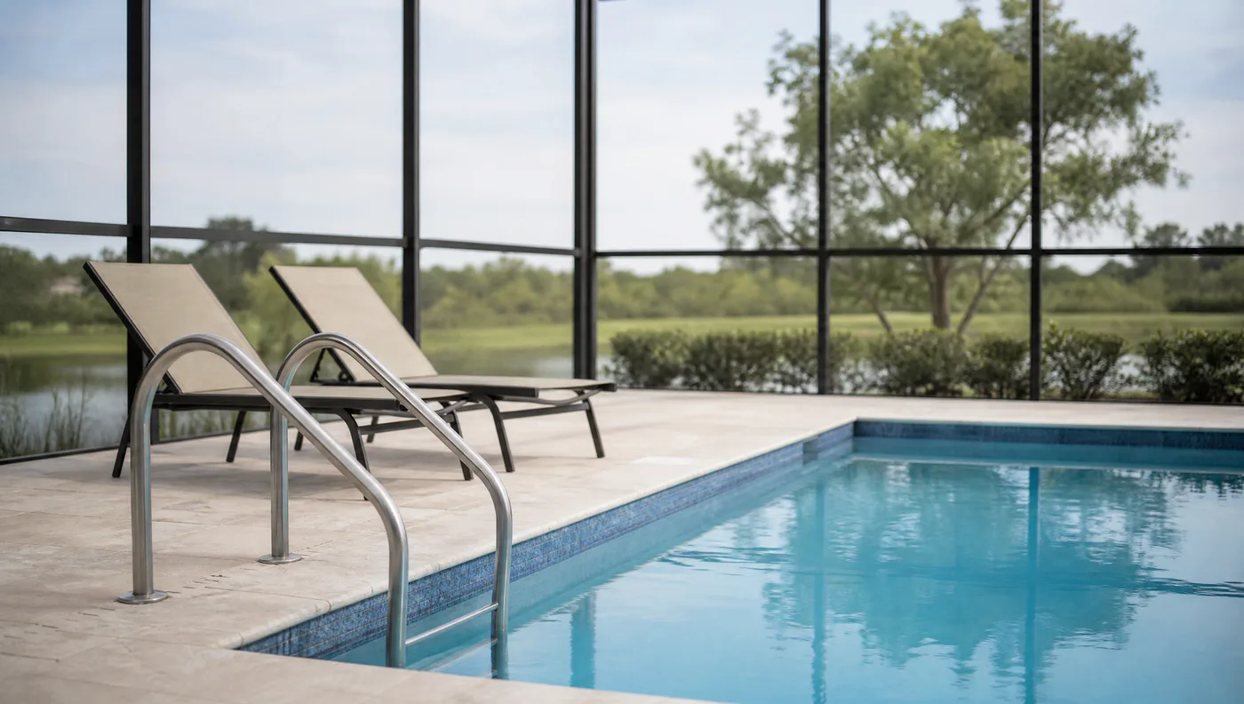 A pool barrier that does not comply